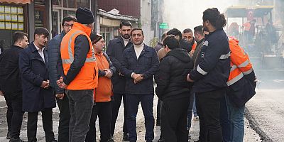 Başkan İnan Güney'den  hafta sonu mesaisi