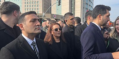 Başkan İnan Güney,destek için Çağlayan Adliyesi'nde