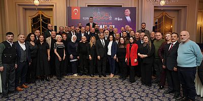 Başkan İnan Güney ,Muhtarlar ile yeni yıl yemeğinde buluştu