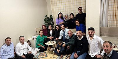 Başkan İnan Güney ve Eşinden Ev Ziyaretleri