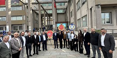 Başkan Kanber Koçak , 29 Ekim çelenk sunma törenine katıldı