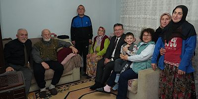 Başkan M. Oktay Aksu'dan Çat-Kapı İftar Ziyareti