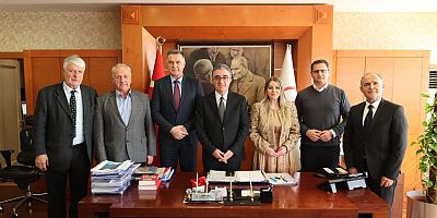 Başkan Mutlu, Balkan heyetini ağırladı
