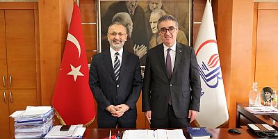Başkan Özmen’den Başkan Mutlu’ya ziyaret