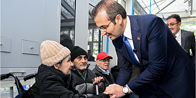 BAŞKAN ŞAHAN DARÜLACEZE SAKİNLERİNİN YENİ YILINI KUTLADI