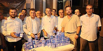 Başkan Vekili Akın’dan kandil simidi ikramı