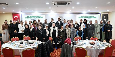 BAŞKAN VEKİLİ ERAY KARADENİZ, OKUL AİLE BİRLİĞİ BAŞKANLARI İLE BULUŞTU