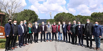  BAŞKAN ZORLUOĞLU'NDAN TDF'YE ZİYARET...
