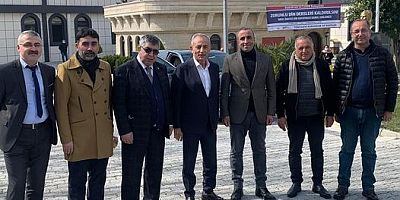 Başkan Kemal Çebi, ADFE Başkanı Celal Fırat'ı ziyaret etti 