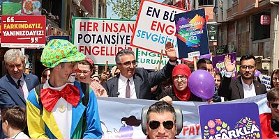 Bayrampaşa’da özel bireyler için farkındalık yürüyüşü