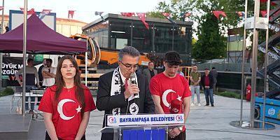 Bayrampaşa’da Özgürlük ve Demokrasi meşalesi yakıldı