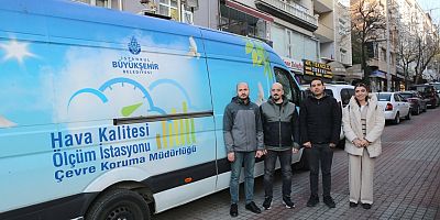 Bayrampaşa’nın hava kalitesi ölçülüyor