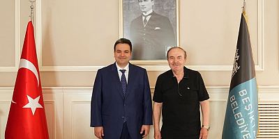 Beşiktaş Belediyesi Başkan Vekili Rasim Şişman, Eski Belediye Başkanı Yusuf Namoğlu’nu Ağırladı