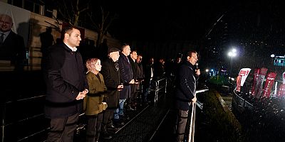 BEYKOZ, BAŞKANINA SAHİP ÇIKTI YAĞMUR ALTINDA BEYKOZ’DAN SESLENDİ