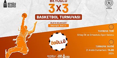 Beyoğlu’nda 3×3 Basketbol Heyecanı Sürüyor