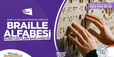 Braille Alfabesi Kurs Kayıtlarımız Başladı