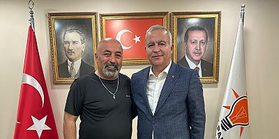 BSHP Başkanı Bülent Çavuş’tan Ak Partl Gaziosmanpaşa İlçe Başkanı İsmail Ergüneş’e Nezaket Ziyareti 