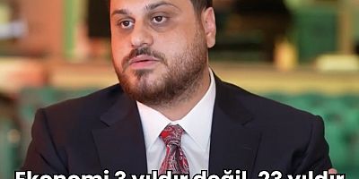 BTP lideri Hüseyin Baş: “Son 3 yıllık ekonomik bozulmayı hiçbir yere bağlamaya gerek yok, 23 senedir kötü durumdayız”