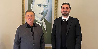 Burak Tahir Ateş'den Ahmet Nur Çebi'ye ziyaret