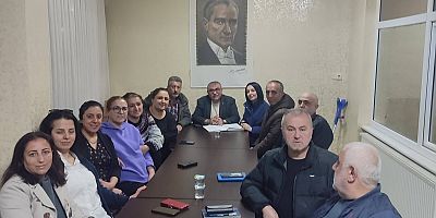  Büyükköy Sosyal Yardımlaşma ve Dayanışma Derneği Aylık Yönetim Kurulu Toplantısı Gerçekleştirildi