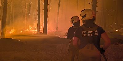 ÇANAKKALE’YE YARDIMA GİDEN İBB İTFAİYESİ YOLDAYKEN EDİRNE ENEZ’DEKİ YANGINA YÖNLENDİRİLDİ