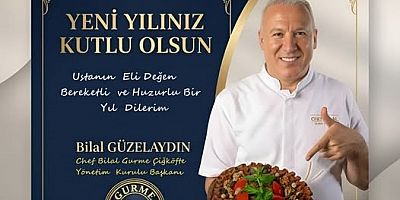 Chef Bilal’den Yeni Yıl Mesajı