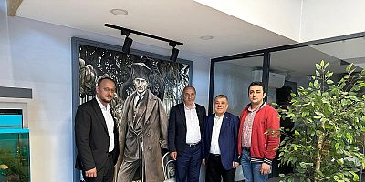 CHP 24. Dönem Amasya Milletvekili Ramis Topal’a Oymaağaç Köyü Kültür ve Dayanışma Derneği’nden Ziyaret