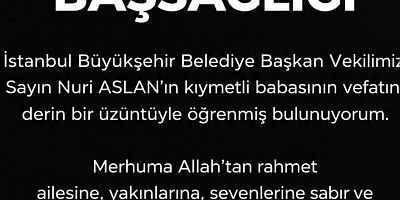 CHP Ağrı Merkez İlçe Başkanı Serdar Yılmaz’dan Muharrem Aslan İçin Taziye Mesajı