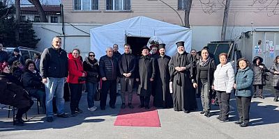 CHP Beşiktaş İlçe Başkanı Mehmet Arslan, Panayia Rum Ortodoks Kilisesi’nde 40 Azizler Ayazma Açılışına Katıldı