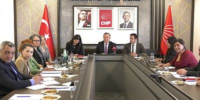 CHP'de İklim Kanunu Toplantısı... Gökan Zeybek: 