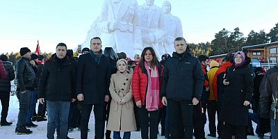 CHP Genel Başkan Yardımcıları Sevgi Kılıç ve Koza Yardımcı, Sarıkamış Harekâtı’nın 109. yılı anma etkinlerine katıldı.
