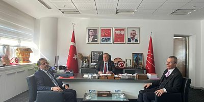 CHP Genel Başkan Yardımcısı Gökan Zeybek, Yeniden Refah Partisi heyeti ile görüştü