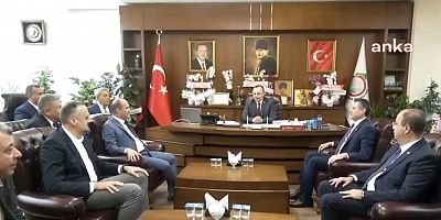 CHP GENEL BAŞKAN YARDIMCISI ÖZGÜR KARABAT, AMASYA BELEDİYE BAŞKANI TURGAY SEVİNDİ’Yİ ZİYARET ETTİ