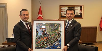 CHP GENEL BAŞKANI ÖZEL’DEN İMAMOĞLU’NA TEBRİK ZİYARETİ