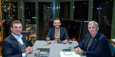 CHP Genel Başkanı Özgür Özel'in Ekrem İmamoğlu ve Mansur Yavaş ile görüşmesi sona erdi... Özel: 