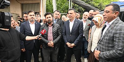 CHP İl Başkanı Özgür Çelik ve CHP Sultangazi İlçe Başkanı Kanber Koçak’tan Dökümcüler Sitesi Ziyareti