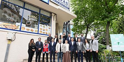 CHP İl Başkanı Özgür Çelik ve CHP Sultangazi İlçe Başkanı Kanber Koçak’tan GAMAS Mobilyacılar Sitesi Ziyareti