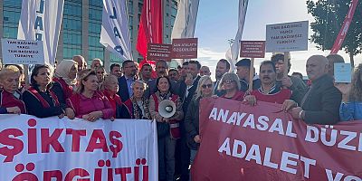 CHP İLÇE ÖRGÜTLERİ, İSTANBUL ADLİYESİ'NDE 