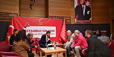CHP İstanbul İl Başkanı Çelik, Randevusuz Bölge Buluşmaları'nı başlattı