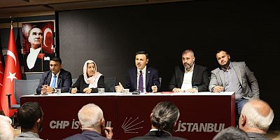 CHP İSTANBUL İL BAŞKANI ÇELİK, ROMAN TOPLUM TEMSİLCİLERİ İLE BİR ARAYA GELDİ: 
