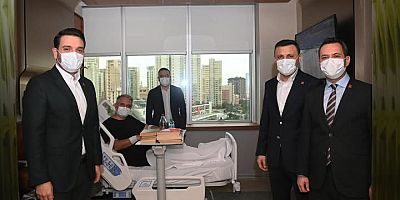 CHP İstanbul İl Başkanı Özgür Çelik’ten Aras Arslan’a Geçmiş Olsun Ziyareti