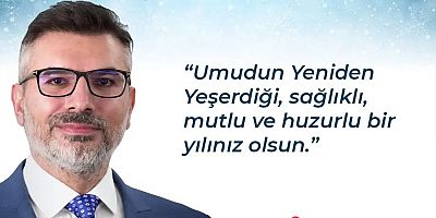 CHP'li Ali Yıldırım'dan  Yeni Yıl Mesajı