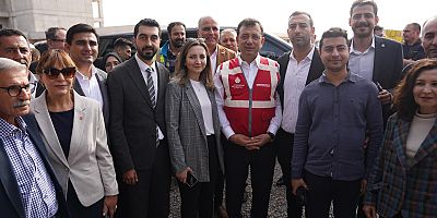 CHP'li Bülent Akköse, Ekrem İmamoğlu’yla Hal Lojistik Merkezinde…