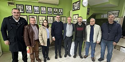 CHP'li Doruk Bulut, Silivri Ziraat Odasına ziyaret