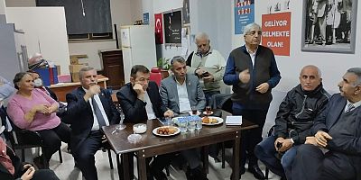 CHP'li Dursun Bulut,Mahalle Mahalle Geziyor