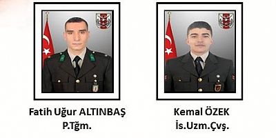 CHP’li Erdoğan Toprak'tan şehit askerler için taziye mesajı