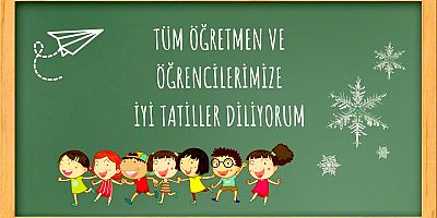 CHP'li Hayrettin Özbakır'ın Eğitim Öğretim Birinci Yarıyıl Tatil Mesajı |