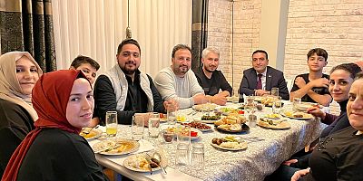 CHP'li İnan Güney, İftarda Çelik Ailesinin Misafiri Oldu
