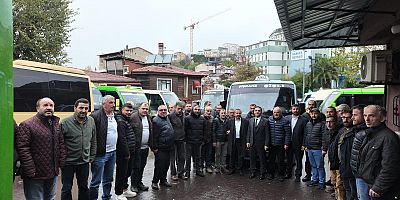 CHP'li İnan Güney ,Minibüscü Esnafının Sorunlarını Dinledi