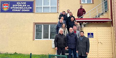 CHP'li Melih Yıldız,Şoförleri ziyaret etti